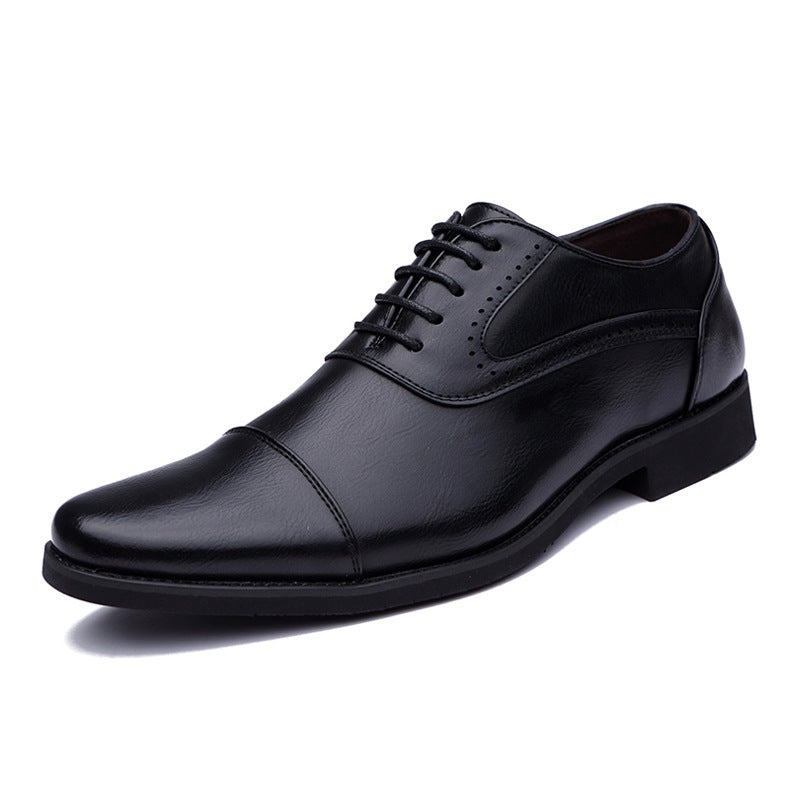 Simple Fashion Trend Casual Leather Shoes For Men